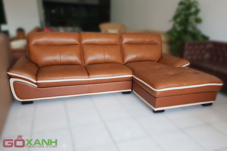 Ghế sa lông khách sạn da thật, ghế để phòng tiếp tân