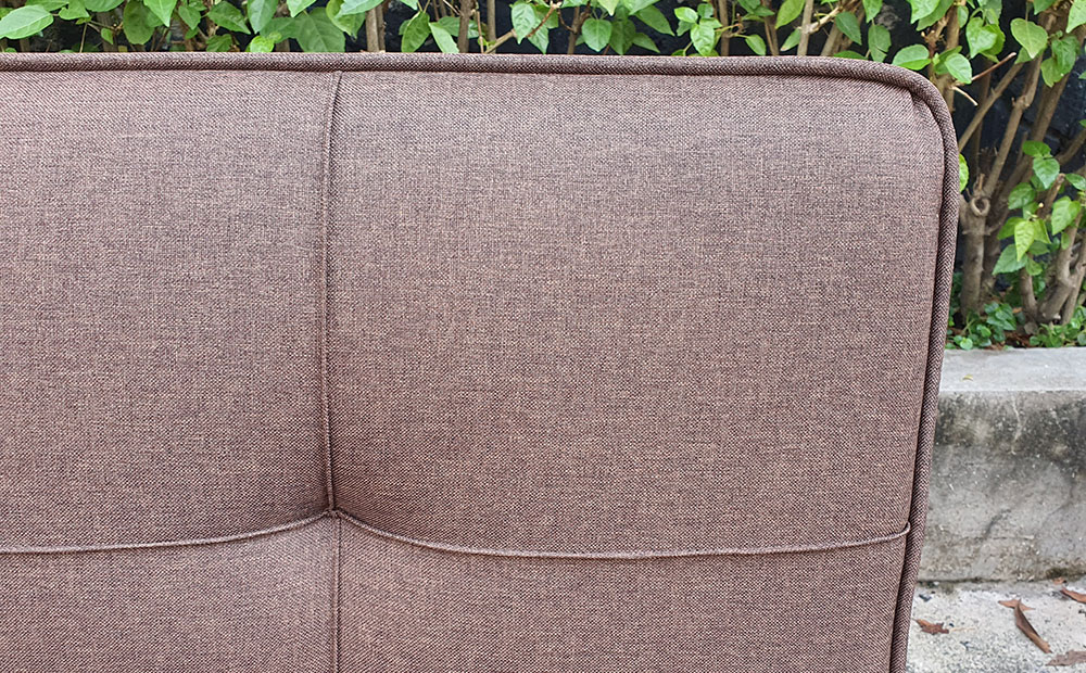 Ghế sofa bed màu nâu chân inox - Hàng xuất khẩu - Free ship 4