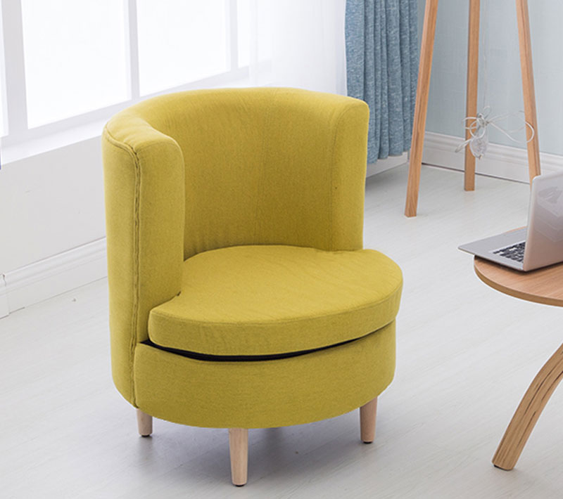 Hình ảnh ghế sofa cafe (cà phê) đẹp chất liệu vải 3