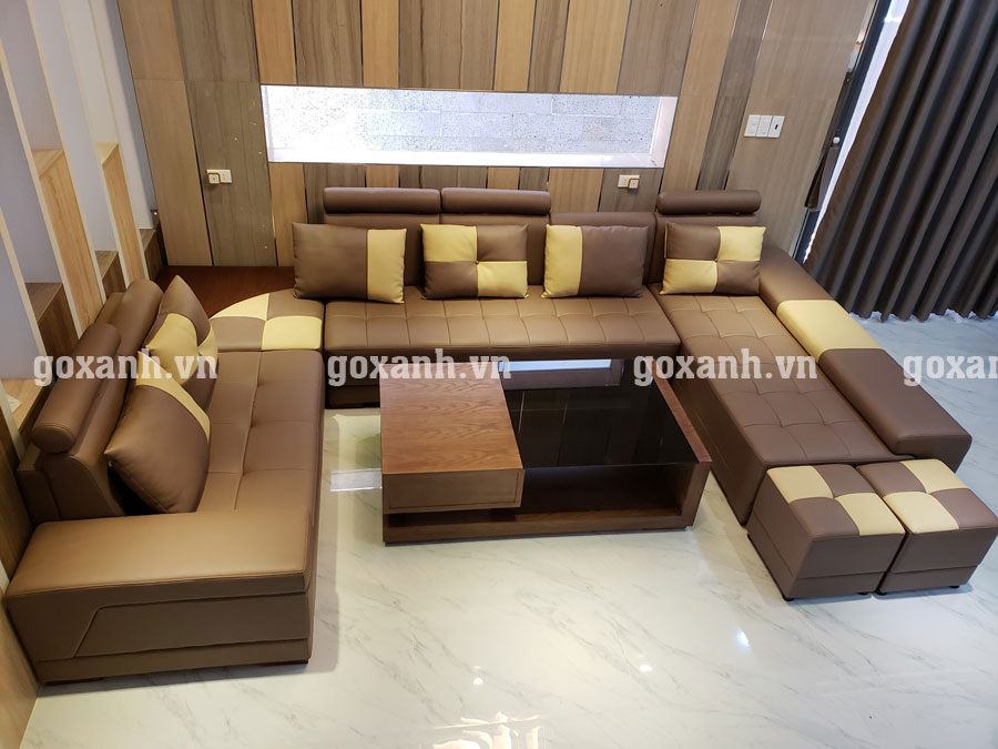 Ghế sofa cao cấp phòng khách - Sản xuất tại xưởng 2