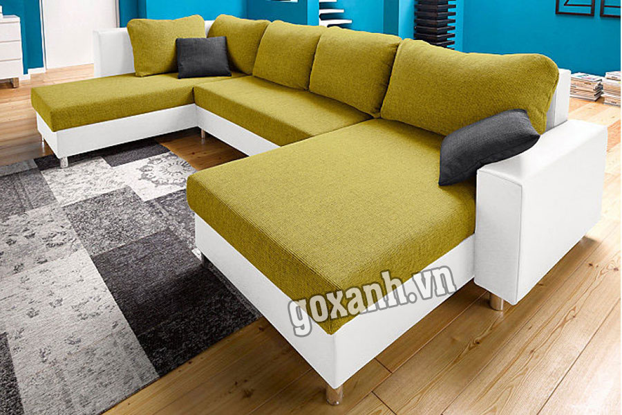 Ghế sofa chữ u cao cấp kiểu dáng nhập khẩu