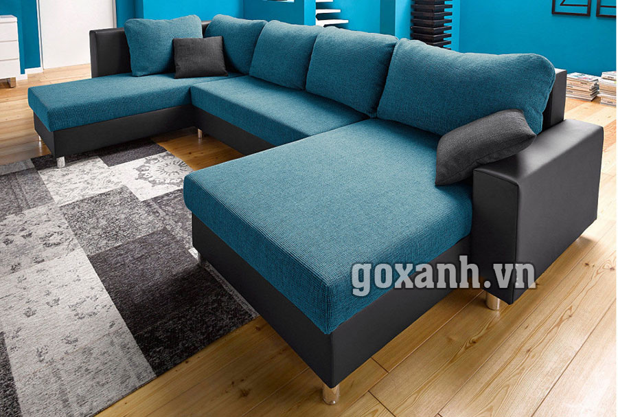 Ghế sofa chữ u cao cấp kiểu dáng nhập khẩu nước ngoài 2