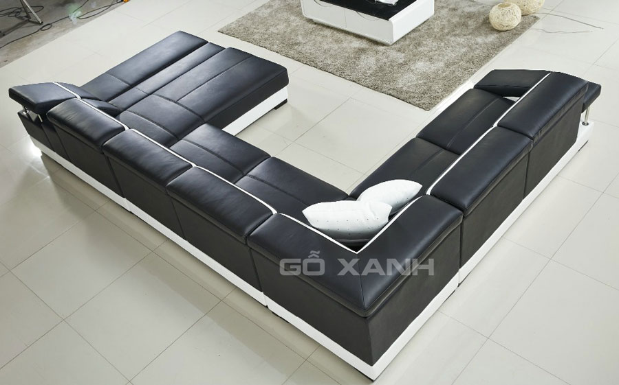 Ghế sofa chữ u đẹp, lớn, giá tốt giảm 30% so với thị trường