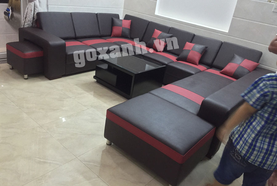Ghế sofa chữ u mẫu đơn giản hiện đại giảm 30% thị trường