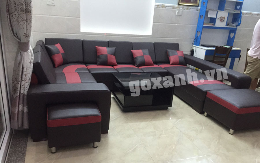 Ghế sofa chữ u mẫu đơn giản hiện đại giảm 30% thị trường 1