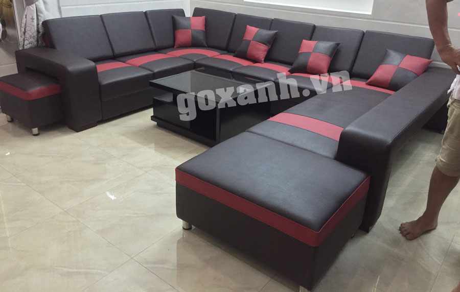 Ghế sofa chữ u mẫu đơn giản hiện đại giảm 30% thị trường 2