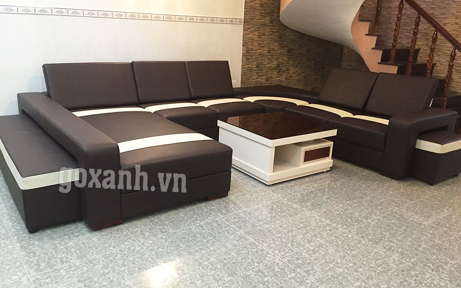 Ghế sofa chữ u hiện đại