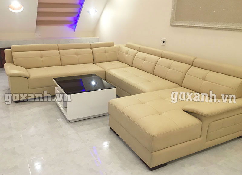 Ghế sofa chữ u kiểu dáng hiện đại cho phòng karaoke gia đình 1