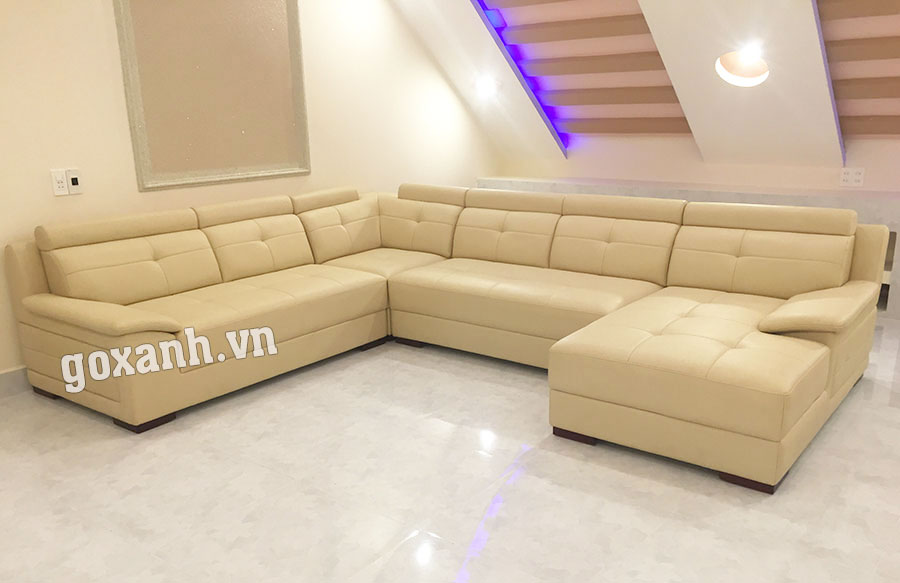 Ghế sofa chữ u kiểu dáng hiện đại