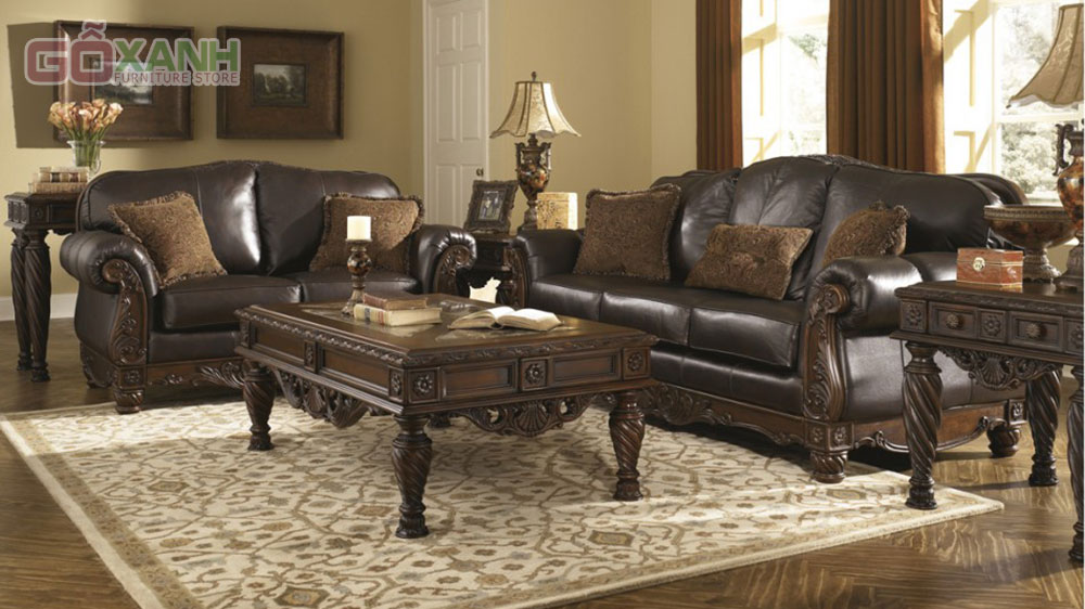 Ghế Sofa cổ điển là món nội thất trang trí kỳ diệu cho không gian sống của bạn 6