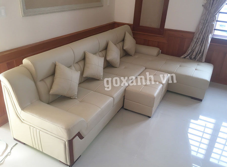 Ghế sofa da bò thật 100%