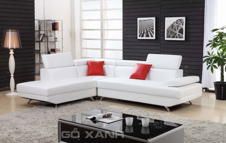 Ghế sofa da hiện đại