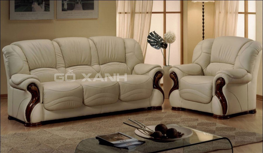 Sofa da nhập khẩu Italia