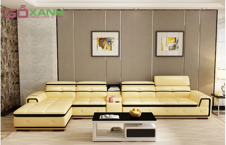 Hình ảnh ghế sofa đầu bật 2