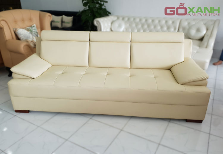 Ghế sofa bọc da giá thanh lý tại Sài Gòn 3