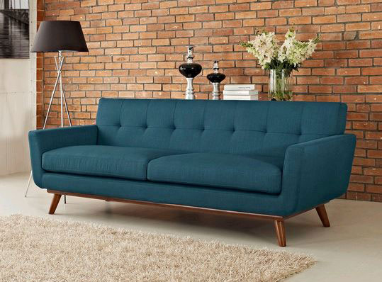 Ghế sofa đơn cao cấp đế gỗ đẹp thư giãn