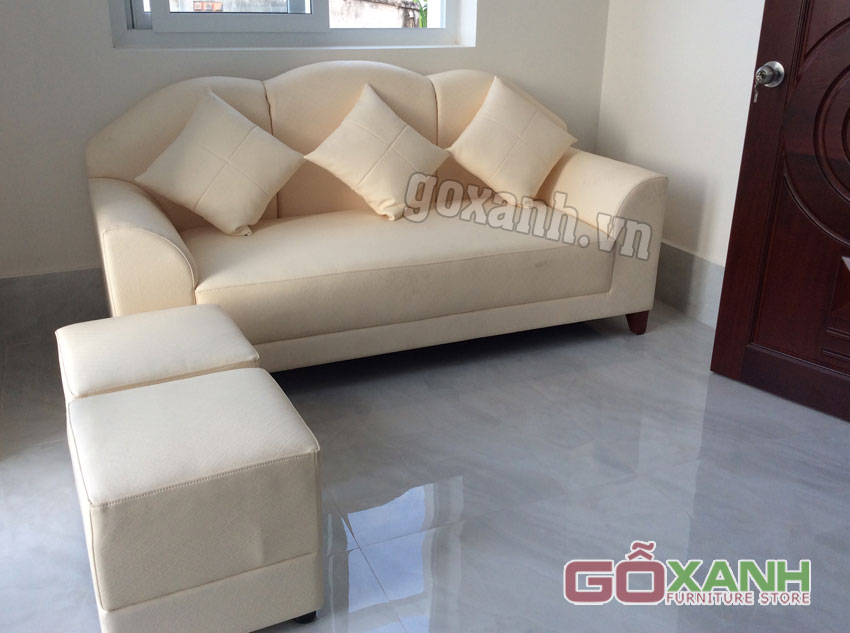 Ghế sofa đơn tân cổ điển, ghế sofa kích thước mini 2