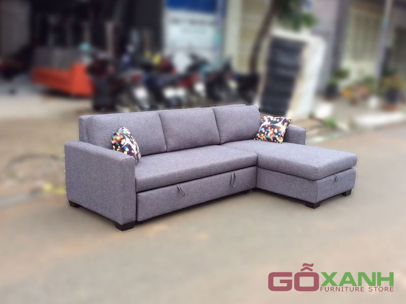 Ghế Sofa Giường Đa Năng - Ghế Sô Pha Góc L Kéo Thành Giường
