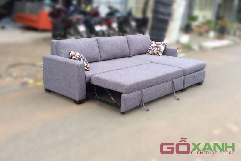 Ghế Sofa Giường Đa Năng - Ghế Sô Pha Góc L Kéo Thành Giường 3