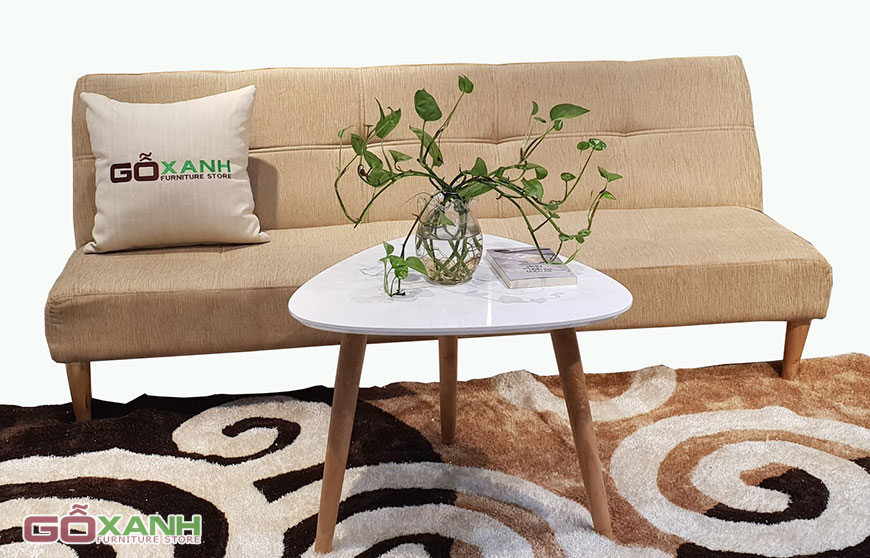 Bộ bàn ghế sofa giường mini dài 1800mm