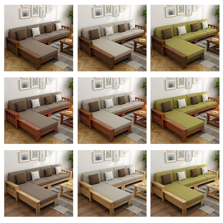 Ghế sofa gỗ sồi kiểu dáng độc đáo, thiết kế đẹp tinh xảo 3
