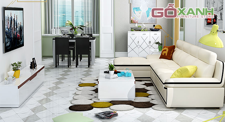 Ghế sofa góc kiểu Hàn Quốc, đóng ghế sofa cao cấp giá rẻ 2