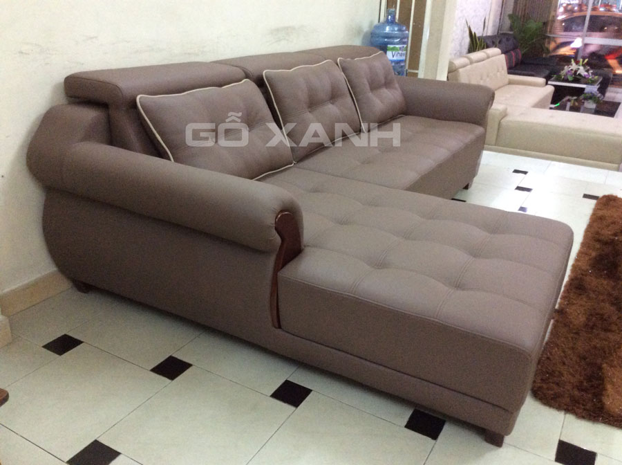 Ghế sofa góc nhỏ xinh, sofa góc l xinh lung linh 1