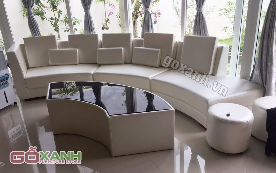 Ghế sofa hình bán nguyệt