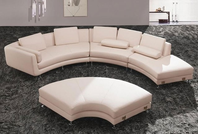 Ghế sofa hình tròn dành cho phòng hộp nhân viên sale 1