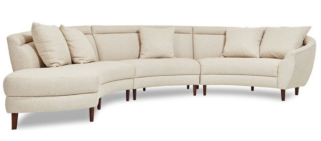 Ghế sofa hình vòng cung