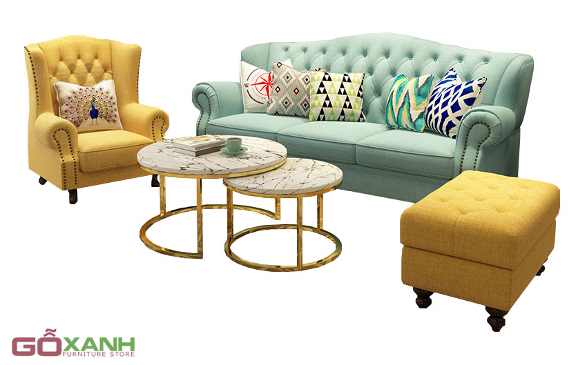 Ghế sofa tân cổ điển kiểu mới