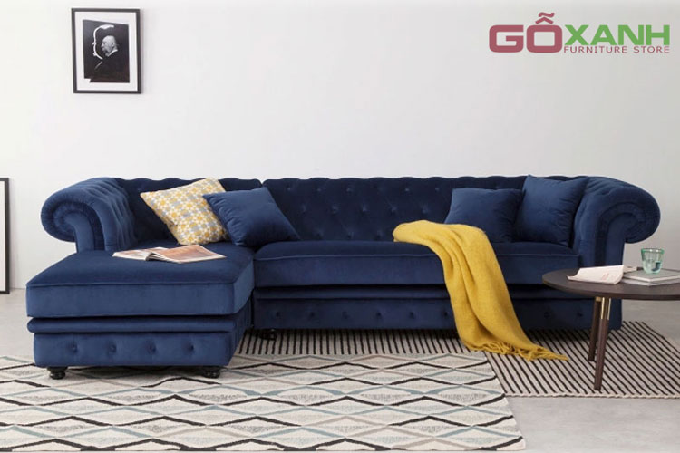 Ghế sofa phong cách tân cổ điển màu trắng đẹp 1