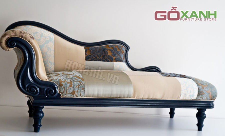 Ghế sofa thư giãn cổ điển, sofa thư giãn cổ điển bọc vải