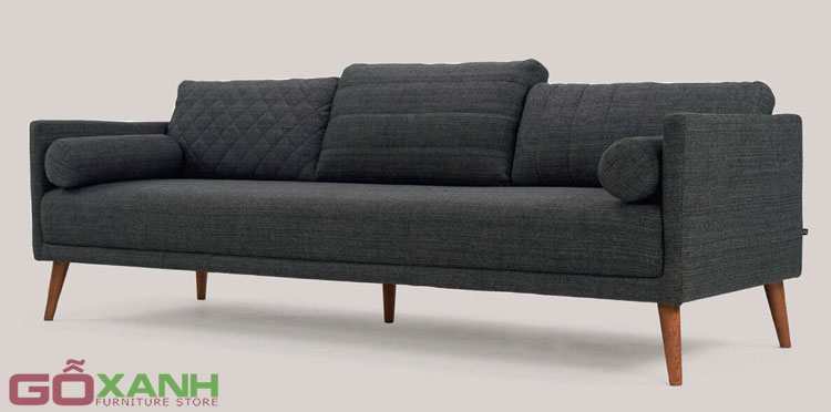 Ghế sofa vải (vải nỉ, vải bố) chung cư sang trọng