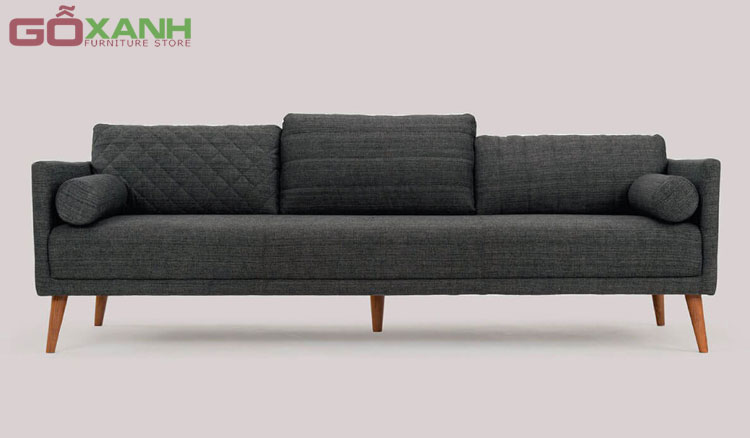Ghế sofa vải (vải nỉ, vải bố) chung cư sang trọng 12