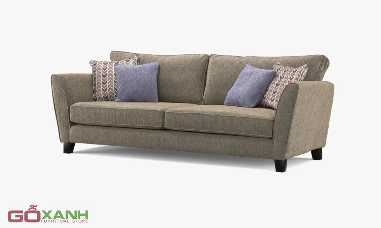 Bộ ghế sofa bọc vải hoa văn đẹp - goxanh.vn 2