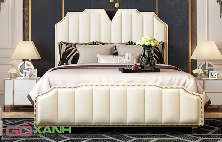 Giá giường ngủ inox mạ vàng tại TPHCM