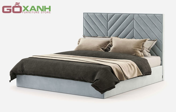 Giường bọc nệm đầu giường 2