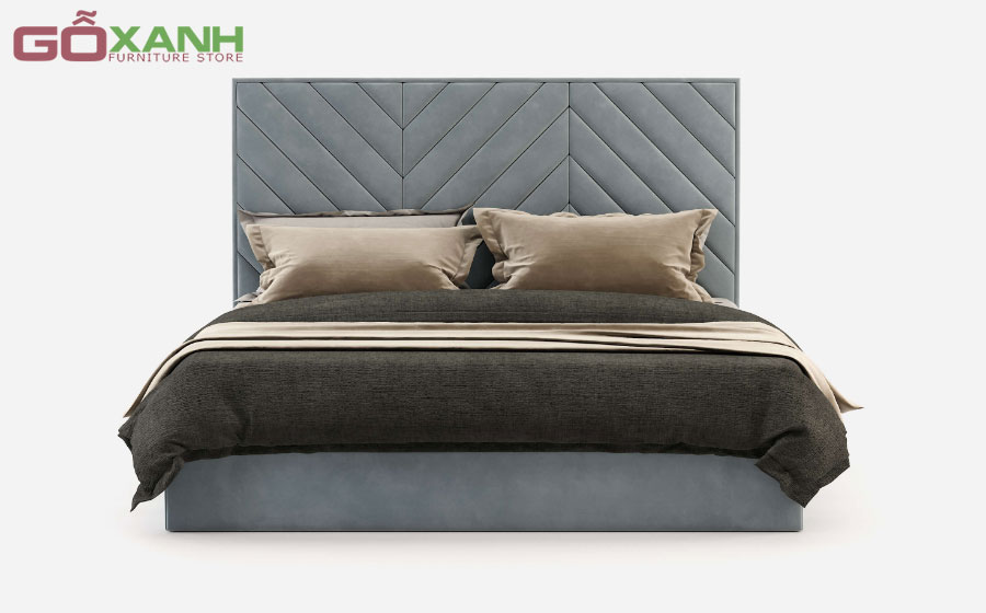 Giường bọc nệm đầu giường