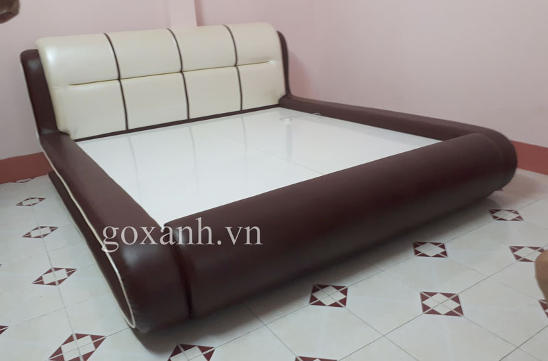 Giường bọc nệm HCM, giường nệm sản xuất tại Tphcm cao cấp 1