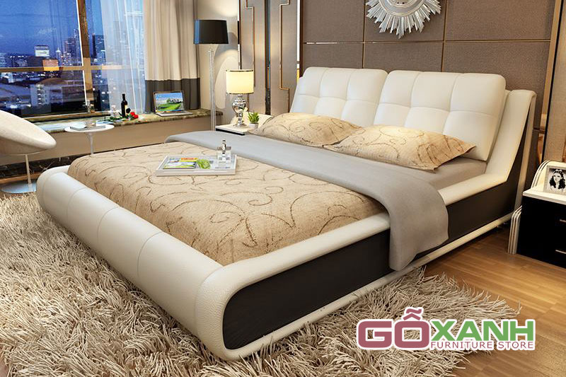 Giường ngủ bọc nệm giá tốt Sài Gòn, Giường bọc nệm chất lượng cao tại TPHCM 1