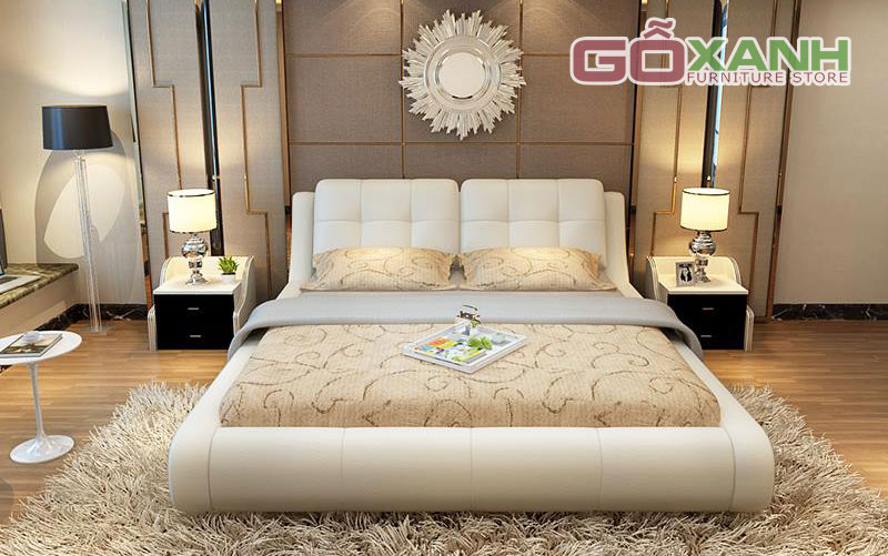 Giường ngủ bọc nệm giá tốt Sài Gòn, Giường bọc nệm chất lượng cao tại TPHCM 2