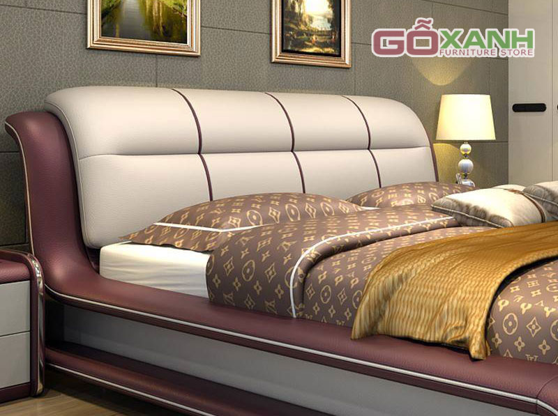 Giường ngủ bọc nệm kiểu mới, Mua giường ngủ chất lượng giá tốt tphcm 2