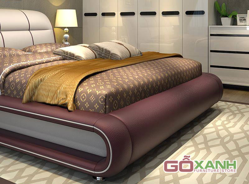 Giường ngủ bọc nệm kiểu mới, Mua giường ngủ chất lượng giá tốt tphcm 3