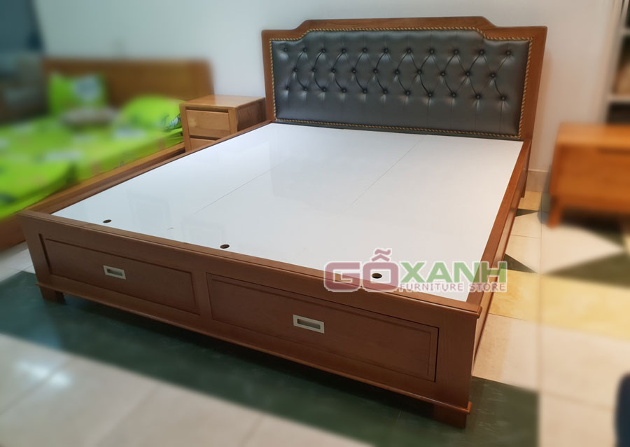 Giường ngủ cao cấp cho nhà hiện đại, giường hiện đại