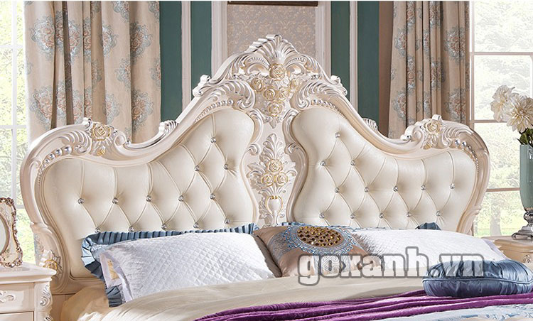 Giường ngủ cổ điển cao cấp phong cách Châu Âu 3