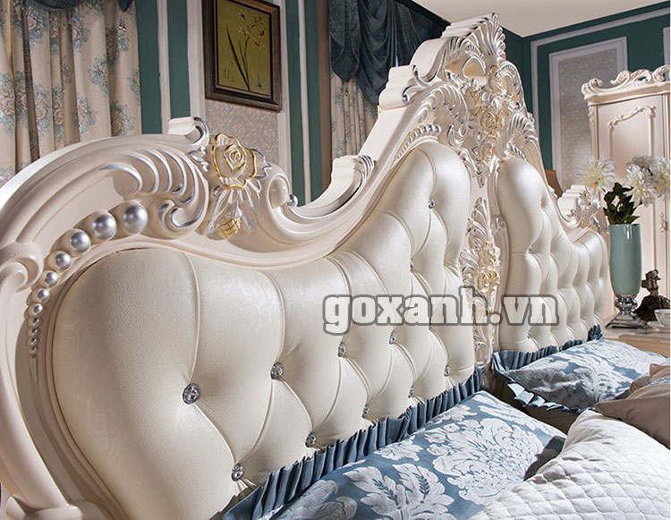 Giường ngủ cổ điển cao cấp phong cách Châu Âu 4
