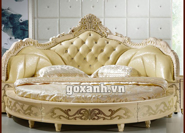 Giường cổ điển hình tròn