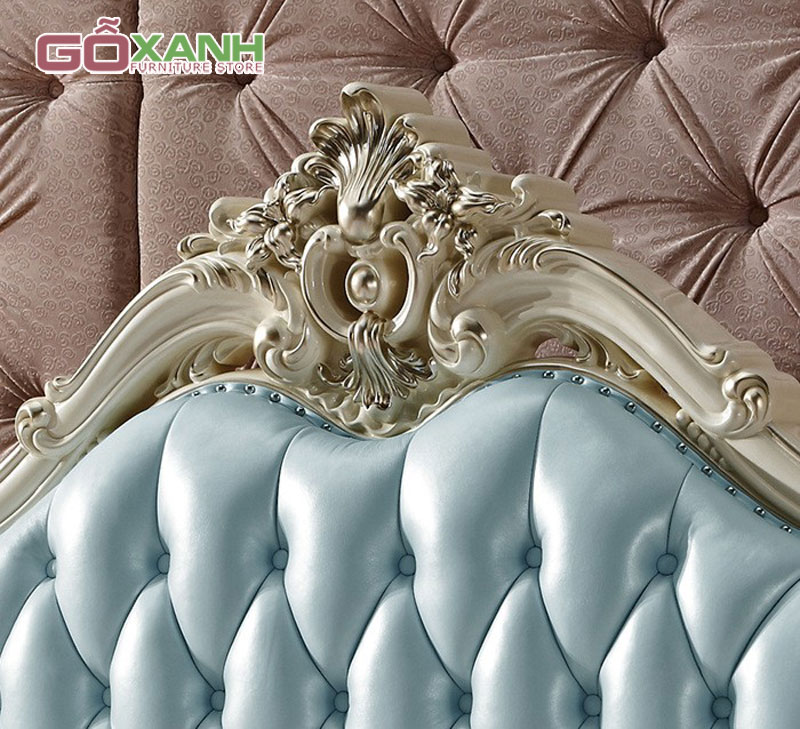 Giường ngủ cổ điển kiểu dáng nữ hoàng, giường nữ hoàng 2