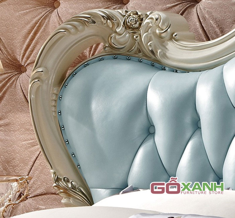 Giường ngủ cổ điển kiểu dáng nữ hoàng, giường nữ hoàng 3